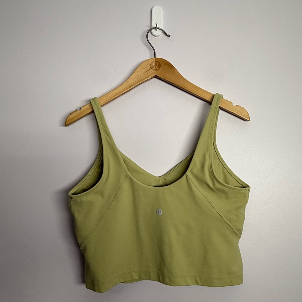 Lululemon Align Tank Top Dew Green Size 12 - Picture 2 of 8